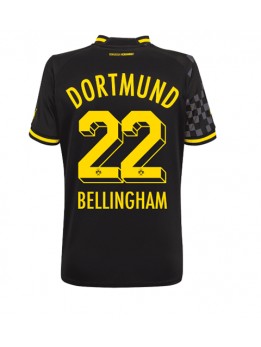 Borussia Dortmund Jude Bellingham #22 Auswärtstrikot für Frauen 2022-23 Kurzarm
